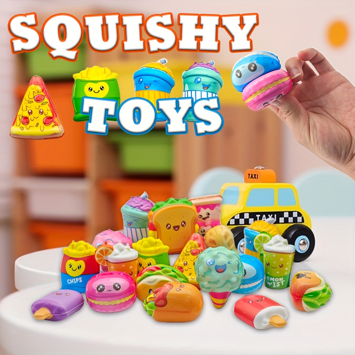 Mini Slow Rising Food & Fries  - Baby Food Toy avaliação e preço
