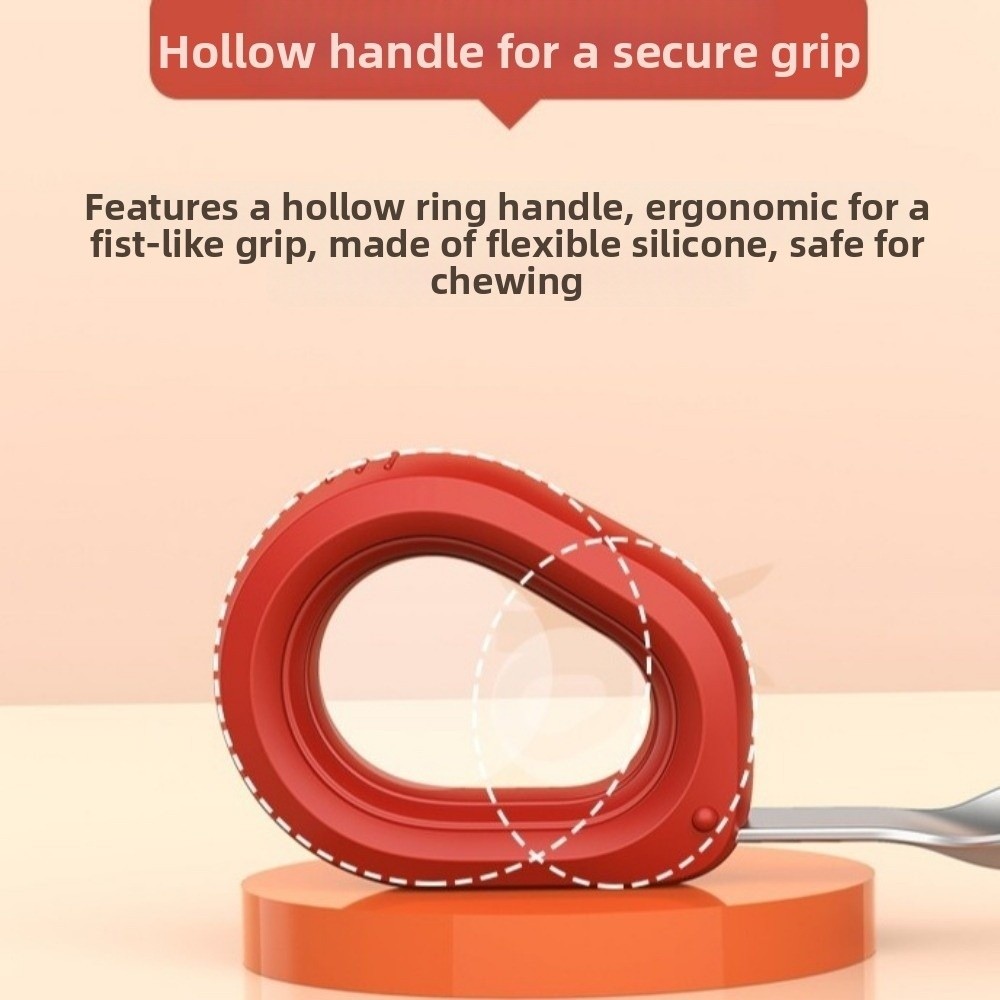 Silicone Handle Baby Silicone  - Self Feed Spoon avaliação e preço