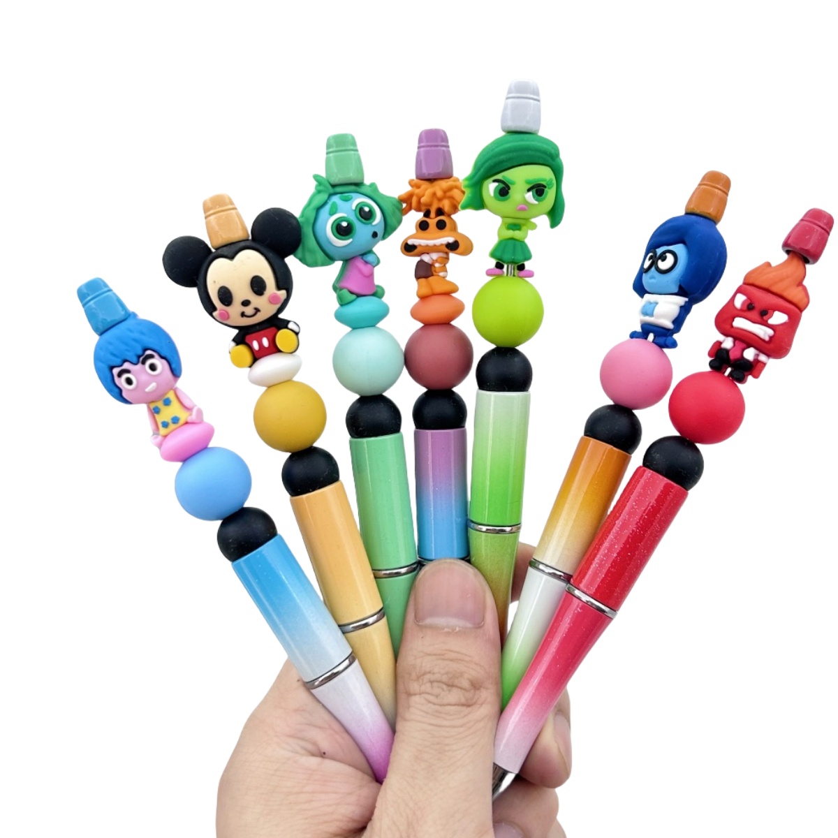 10PC DIY 3D Cartoon Silicone B - Baby Food Toy avaliação e preço
