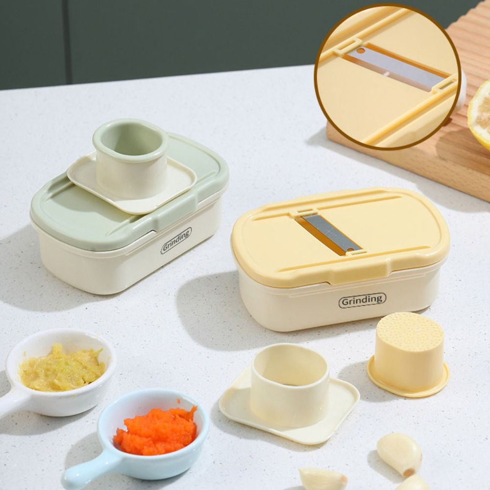 Manual Garlic Grinder 2 in 1 P - Baby Food Grater avaliação e preço