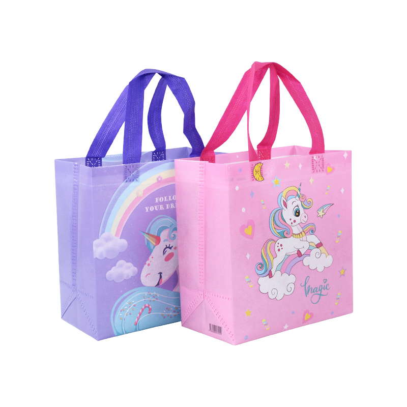 4Pcs Cartoon Unicorn Gift Bags - Baby Food Bag avaliação e preço
