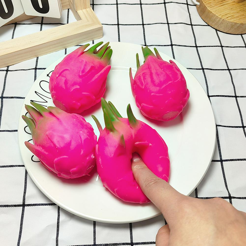Dragon Fruit Squish Ball Gift  - Baby Food Toy avaliação e preço