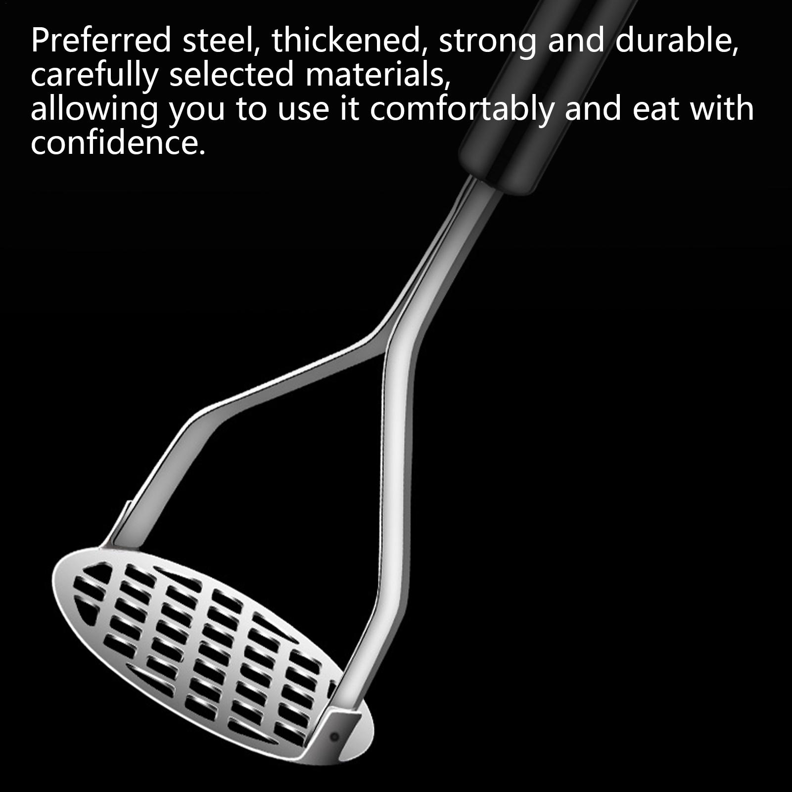 Stainless Steel Potato Masher  - Baby Food Grater avaliação e preço