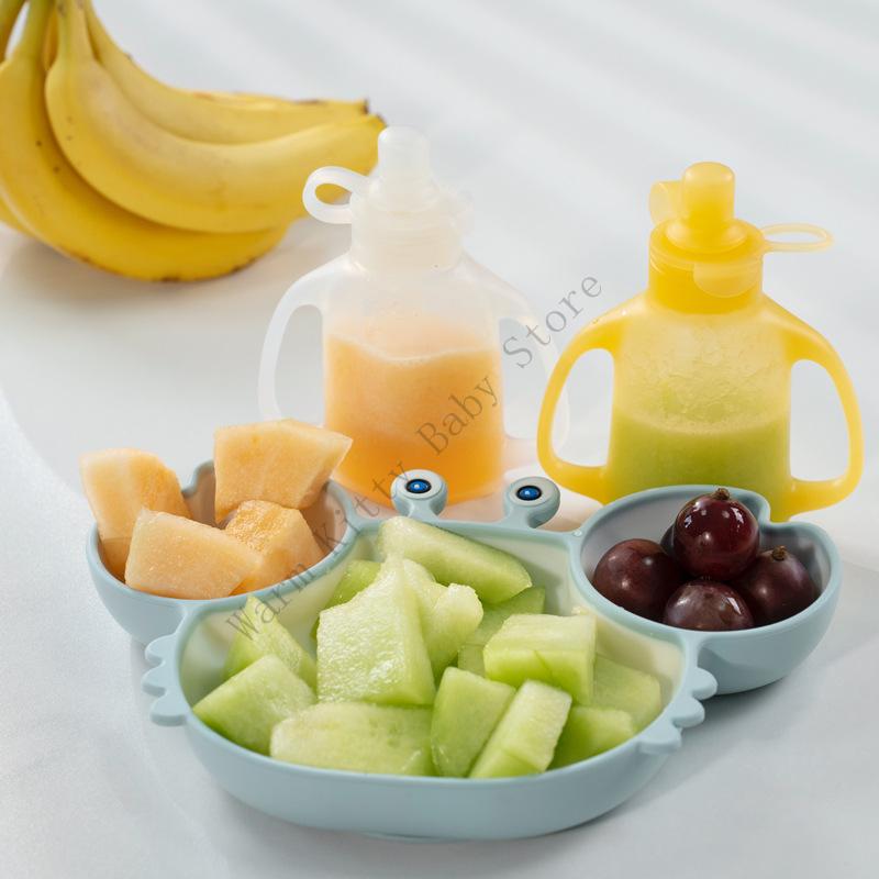 110ml Reusable SIlicone Baby B - Puree Baby Food avaliação e preço