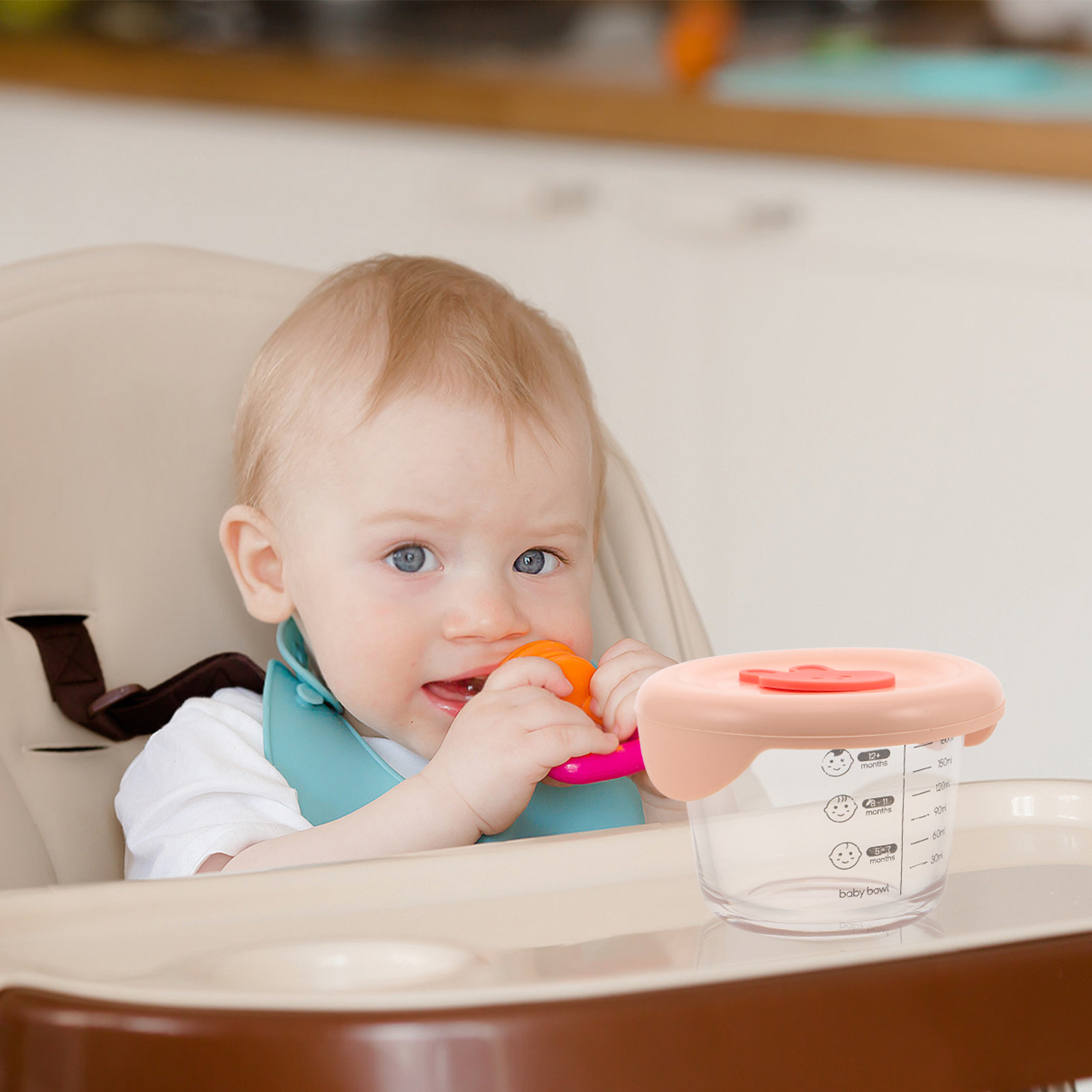 2Pcs Baby Food Storage Contain - Baby Food For Travelling avaliação e preço