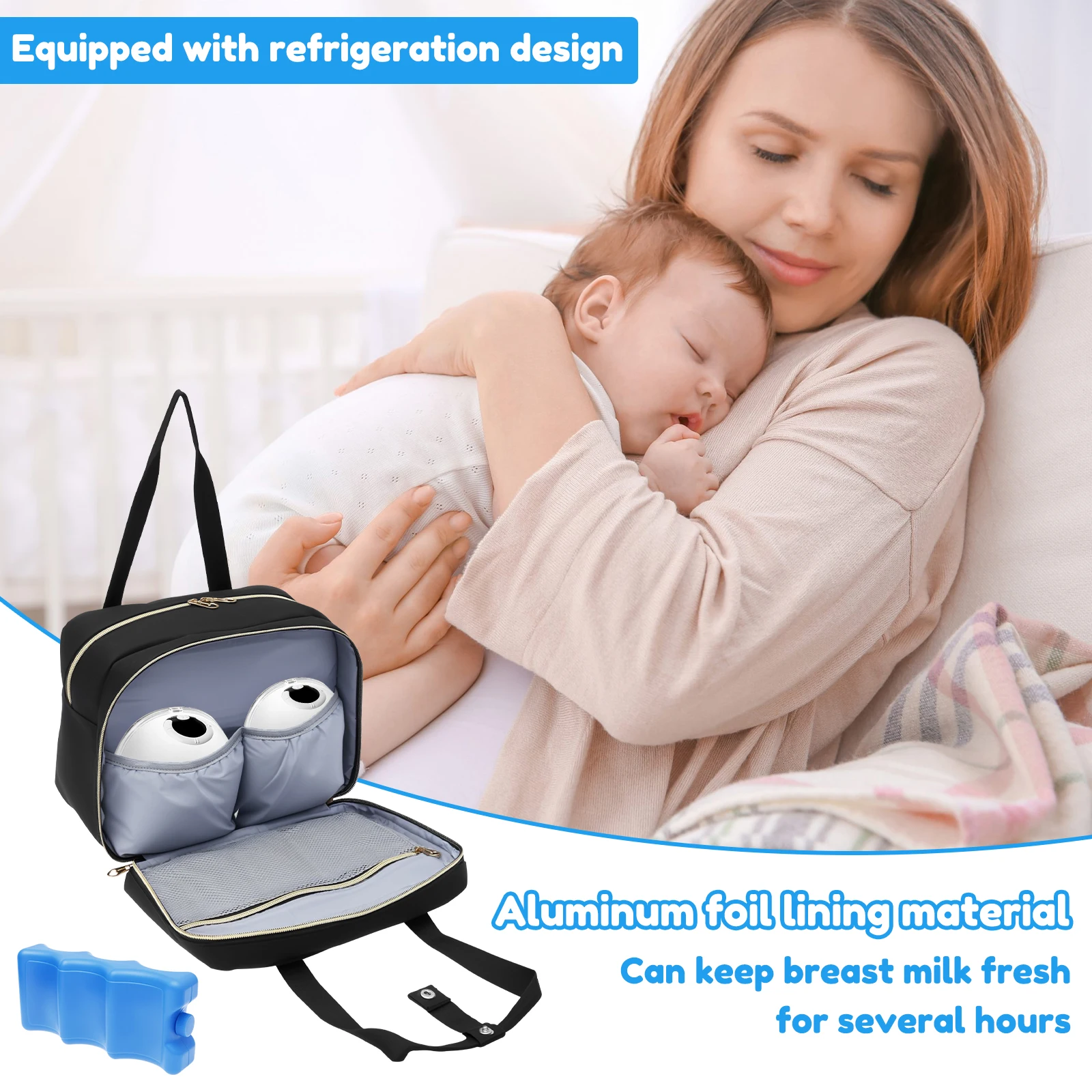 Breast Pump Storage Bag with I - Baby Food For Travelling avaliação e preço
