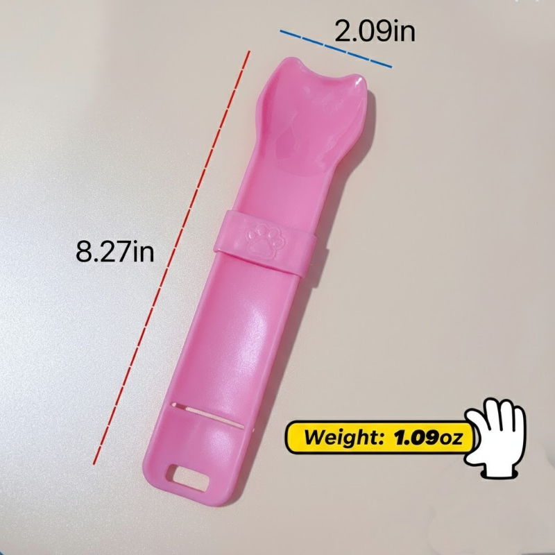 Cat Strip Squeeze Spoon for Li - Self Feed Spoon avaliação e preço
