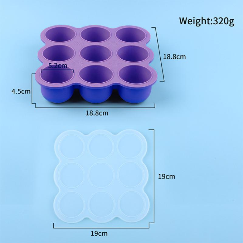 Baby Food Silicone Container 9 - Puree Baby Food avaliação e preço
