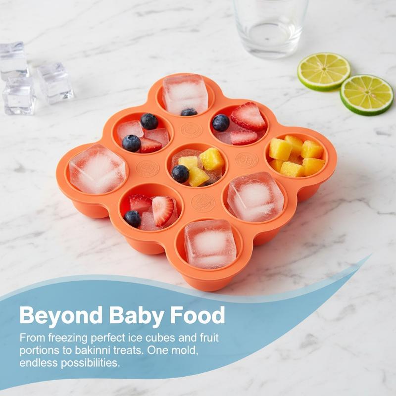 Baby Food Silicone Container 9 - Puree Baby Food avaliação e preço