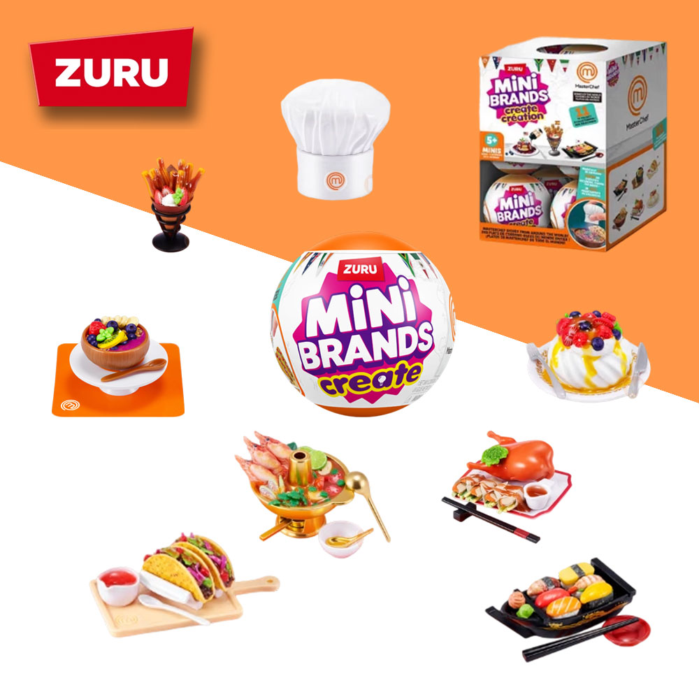 NEW 5 Surprise Ball ZURU Mini  - Baby Food Toy avaliação e preço