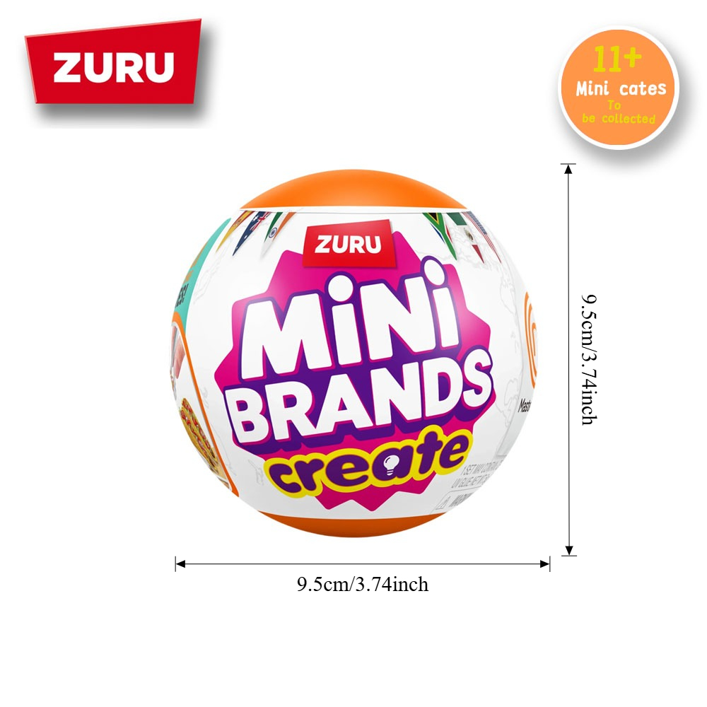 NEW 5 Surprise Ball ZURU Mini  - Baby Food Toy avaliação e preço
