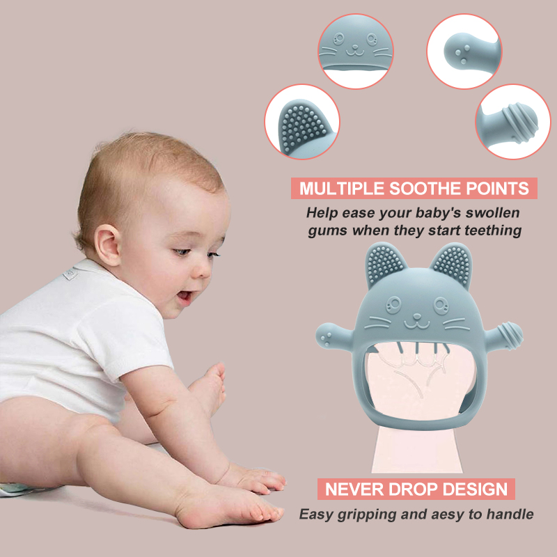 Baby Teething Mittens - Food-G - Baby Food Toy avaliação e preço