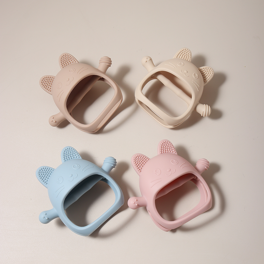 Baby Teething Mittens - Food-G - Baby Food Toy avaliação e preço