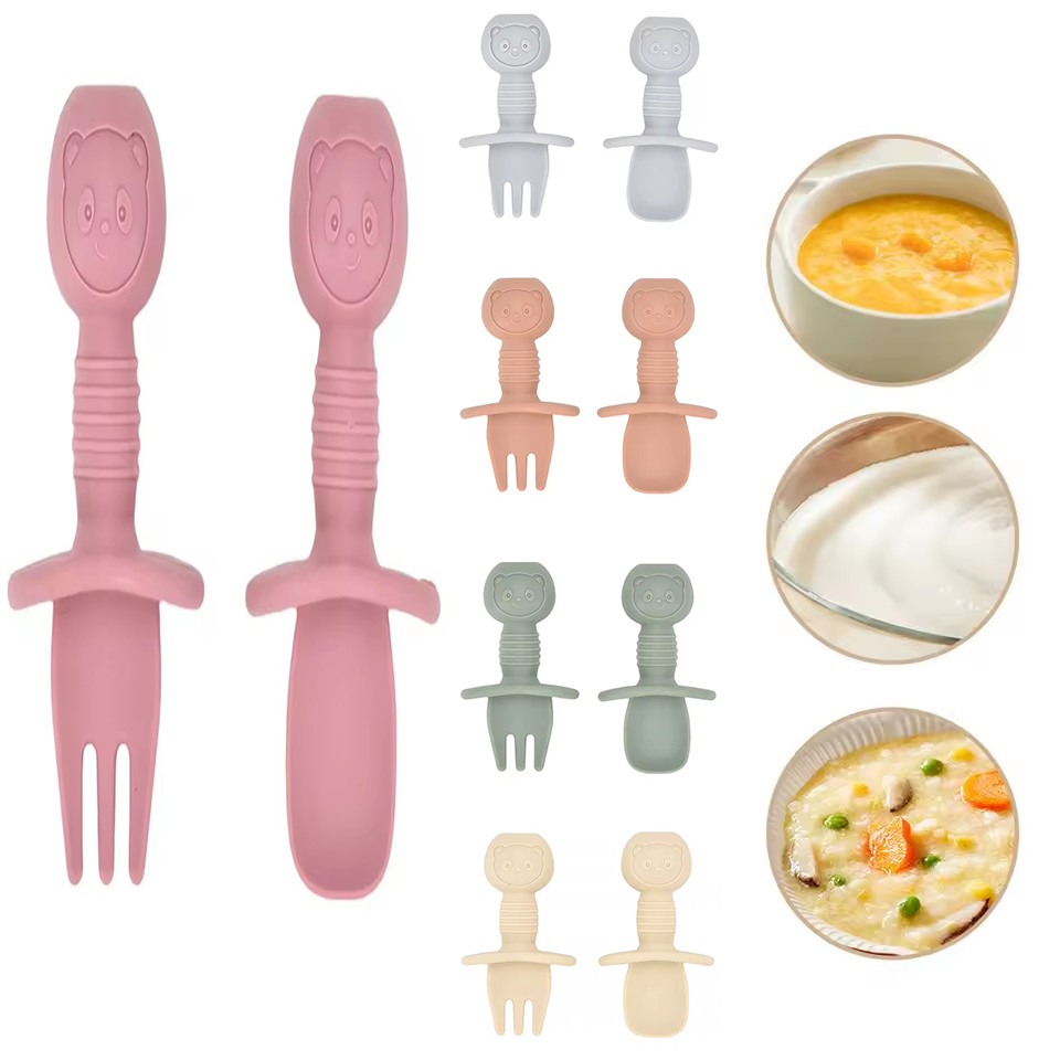 2pcs Food Grade Children Woode - Baby Food Nutrition avaliação e preço