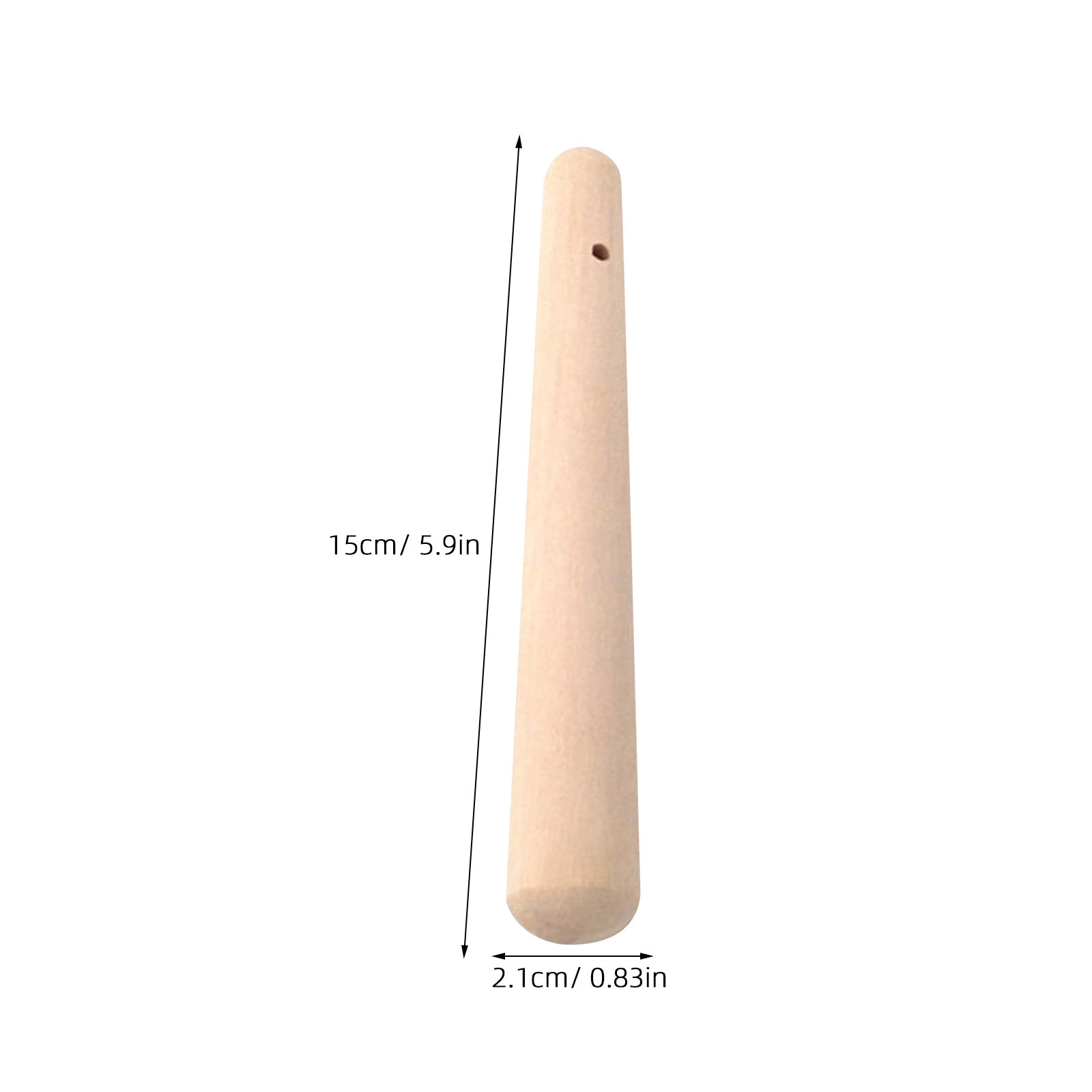 1Pcs Baby Wooden Food Muddler  - Puree Baby Food avaliação e preço