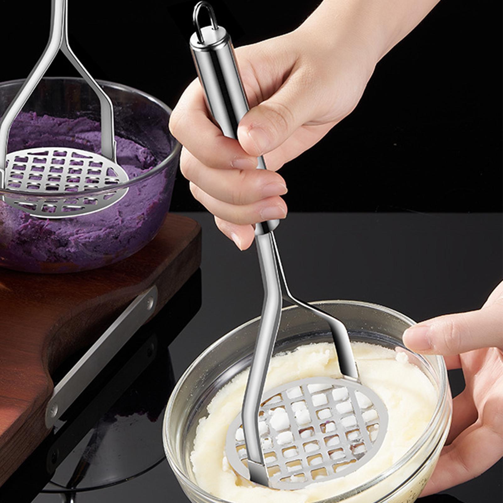 Stainless Steel Potato Masher  - Baby Food Grater avaliação e preço