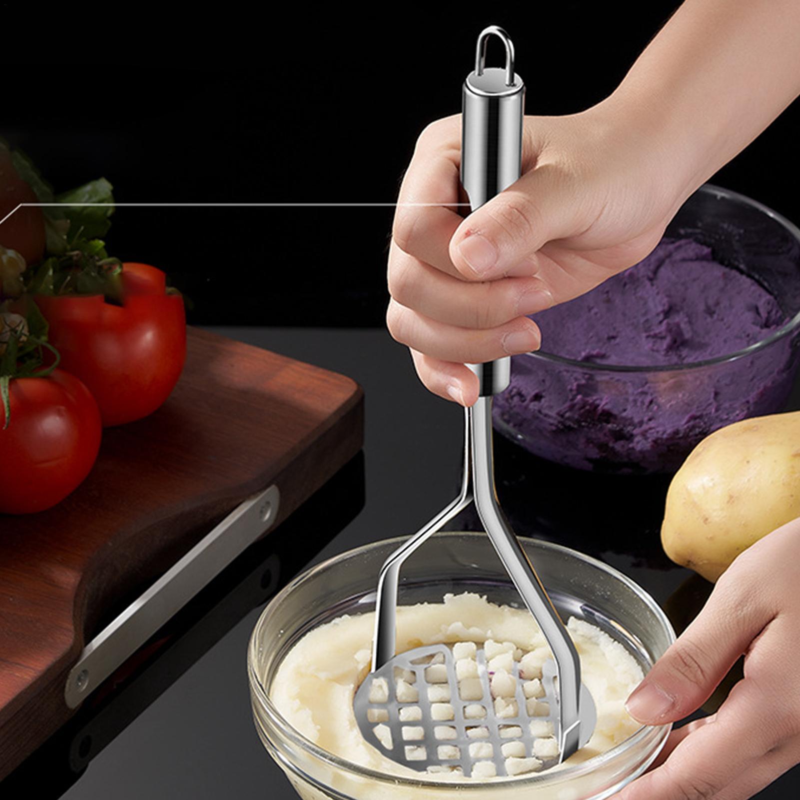 Stainless Steel Potato Masher  - Baby Food Grater avaliação e preço