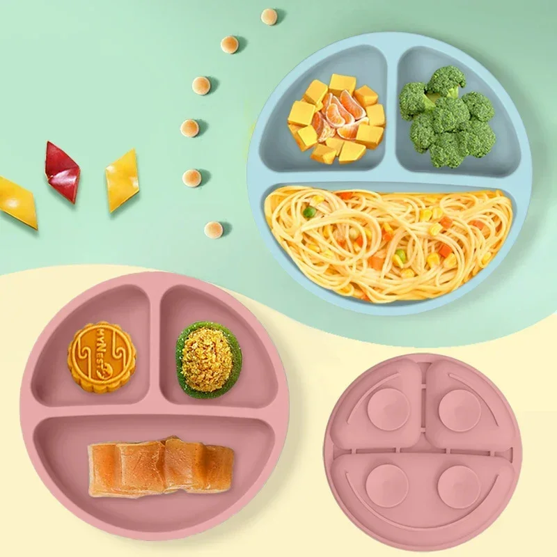 Food Grade Silicone Child Dish - Baby Food Nutrition avaliação e preço