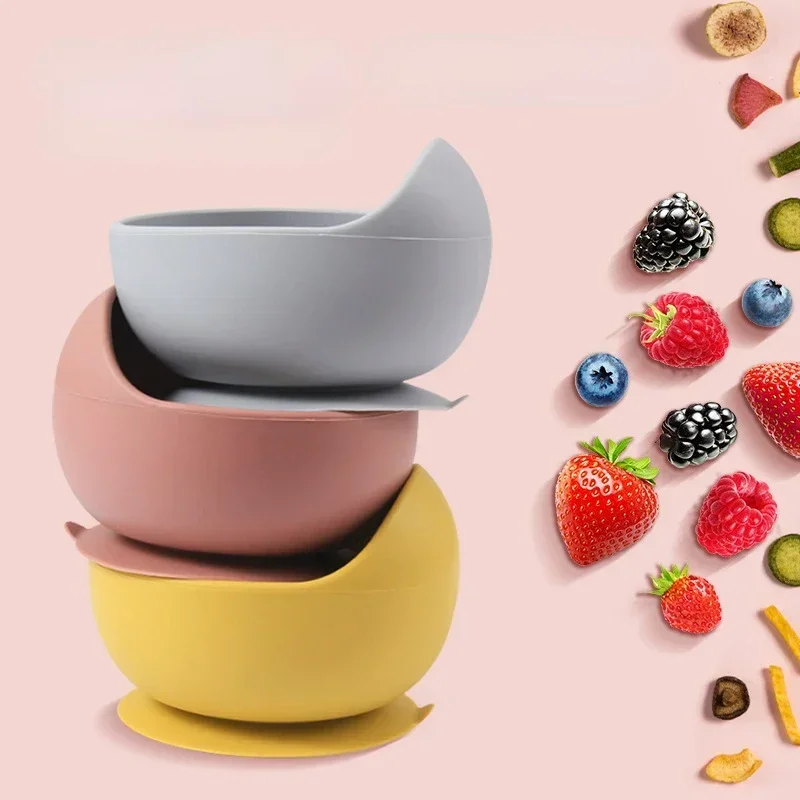Food Grade Silicone Child Dish - Baby Food Nutrition avaliação e preço