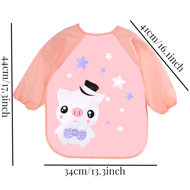 Waterproof EVA Full Sleeve Bab - Baby Food Eat avaliação e preço