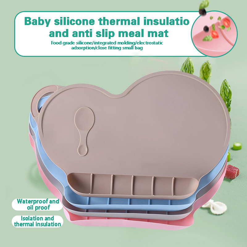 Silicone One-piece Placemat Cl - Baby Food Grater avaliação e preço