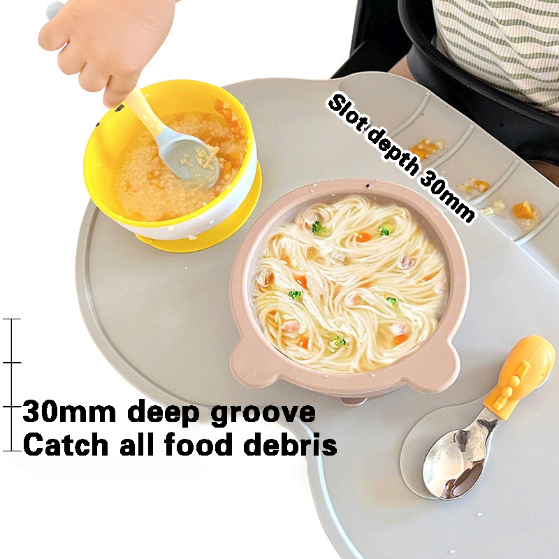 Silicone One-piece Placemat Cl - Baby Food Grater avaliação e preço