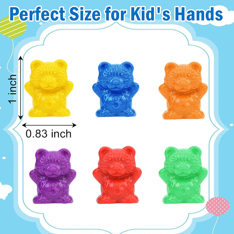 Counting Bears Matching Games  - Baby Food Game avaliação e preço
