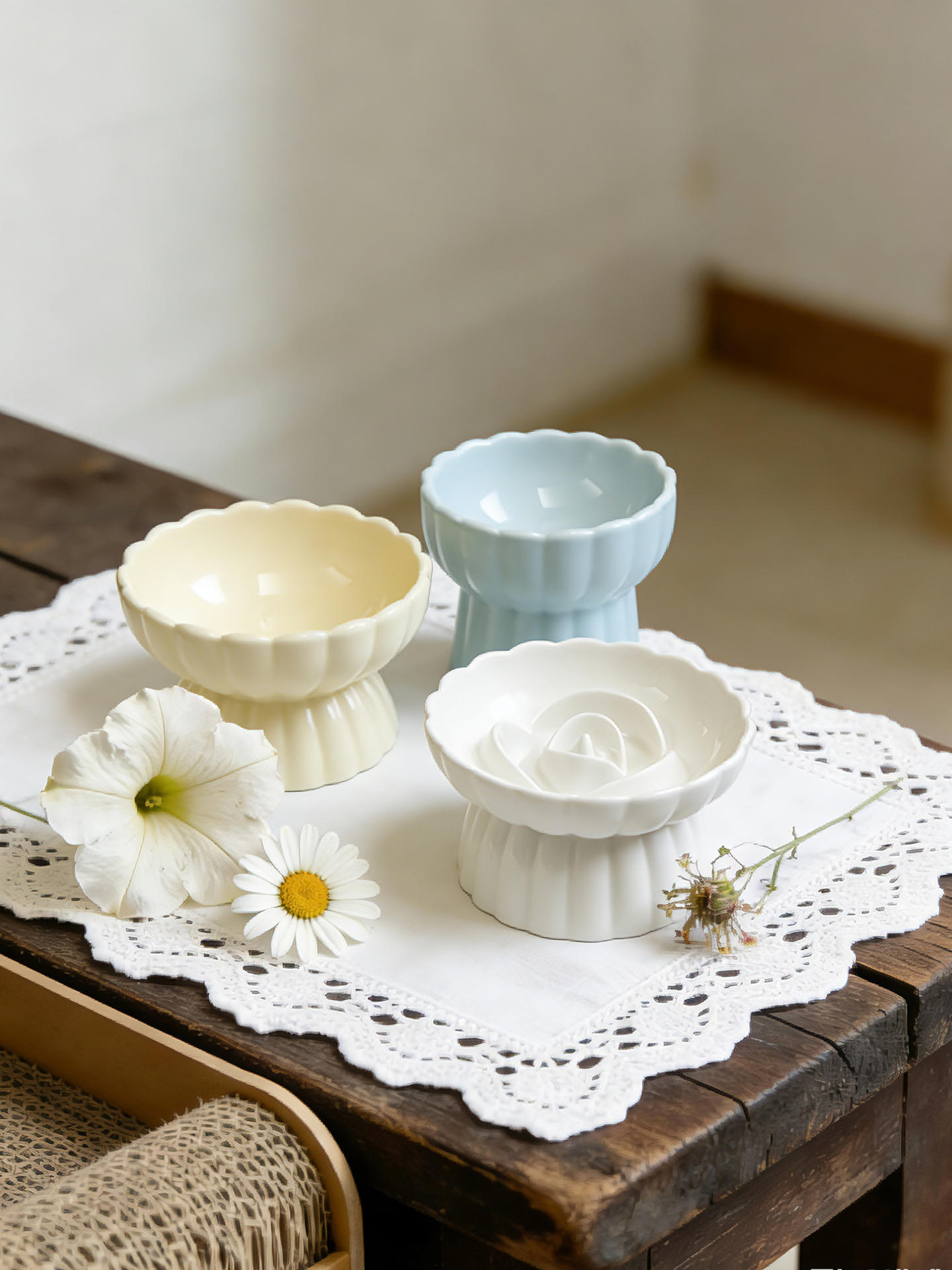 Ceramic Slow Feeding Bowl for  - Baby Food Dogs avaliação e preço