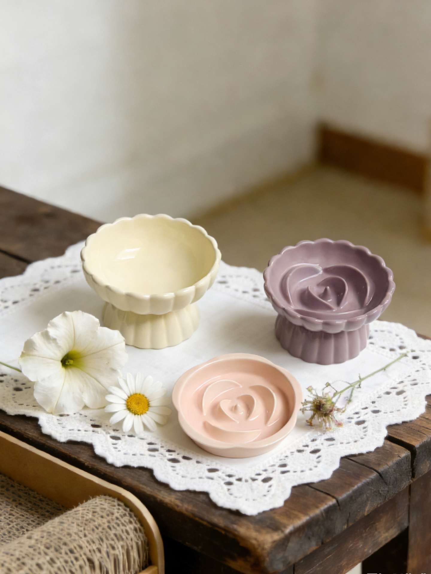 Ceramic Slow Feeding Bowl for  - Baby Food Dogs avaliação e preço