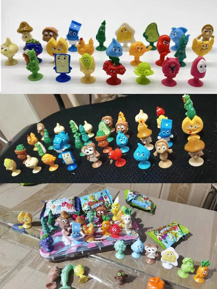 Cute Coles Stikeez Lidl Figure - Baby Food Toy avaliação e preço