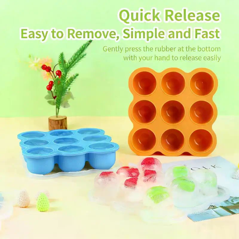 Silicone Baby Food Freezer Tra - Puree Baby Food avaliação e preço