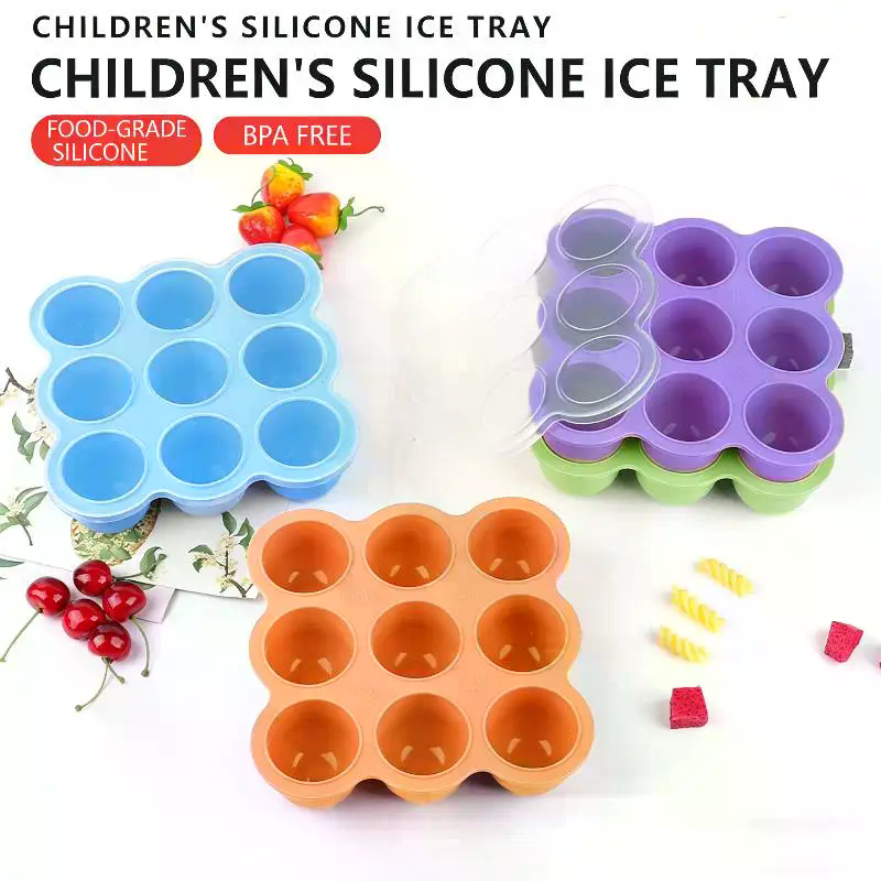 Silicone Baby Food Freezer Tra - Puree Baby Food avaliação e preço