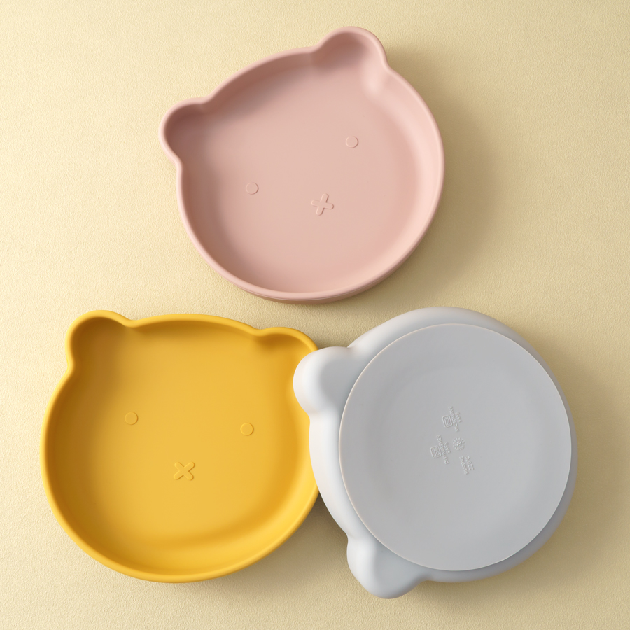 1PC Silicone Baby Dishes Sucti - Baby Food Grater avaliação e preço