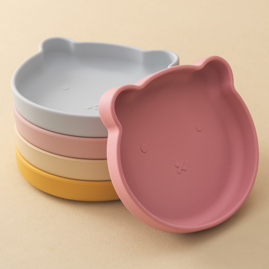 1PC Silicone Baby Dishes Sucti - Baby Food Grater avaliação e preço