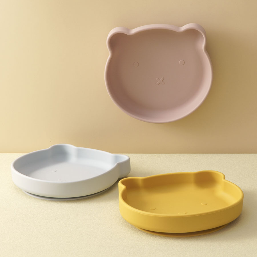 1PC Silicone Baby Dishes Sucti - Baby Food Grater avaliação e preço