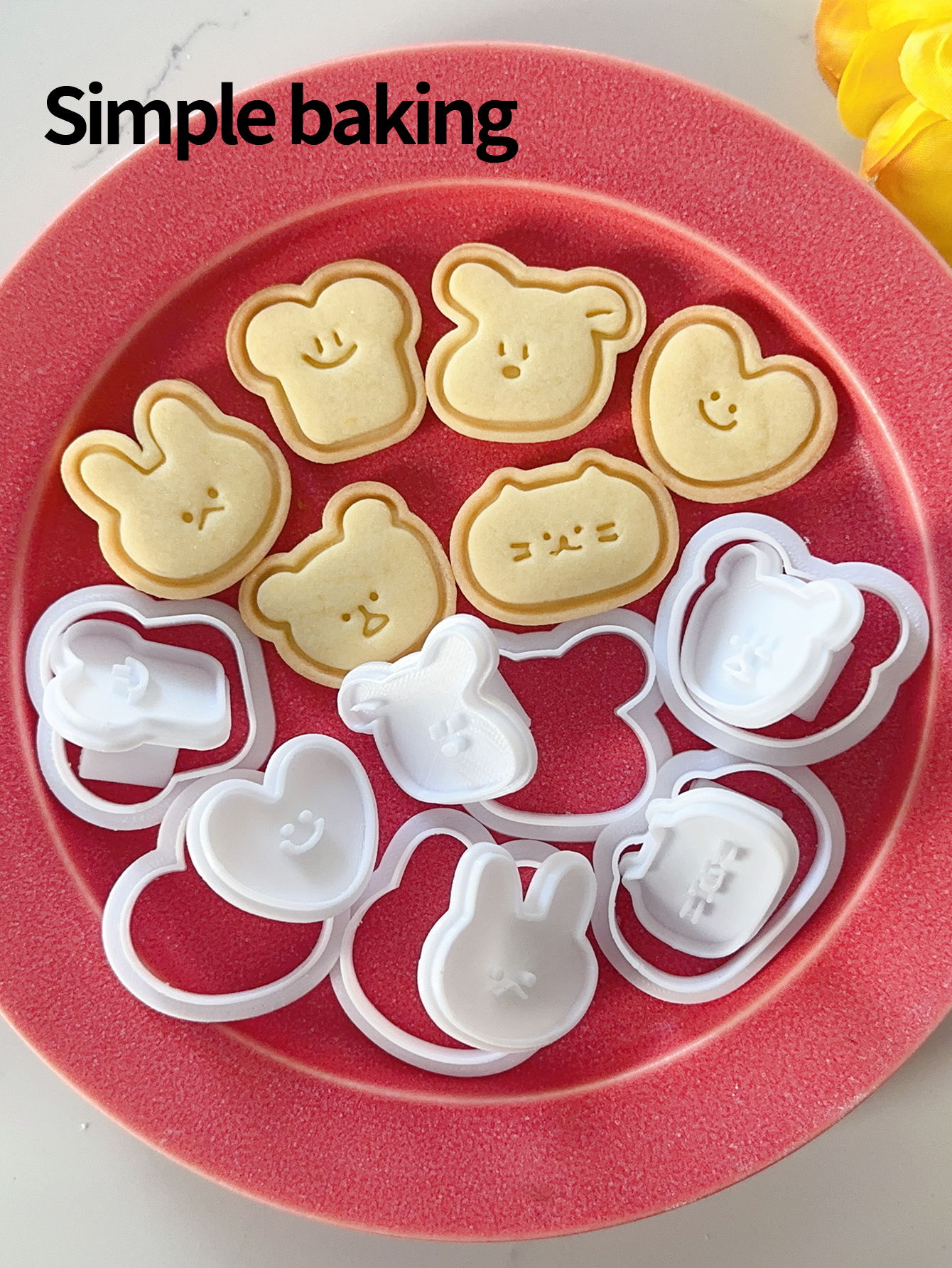 Cute cartoon-style cookie mold - Baby Food Nutrition avaliação e preço