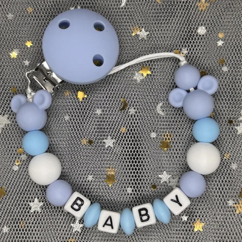 Baby Pacifier Clip Personalise - Baby Food Teether avaliação e preço