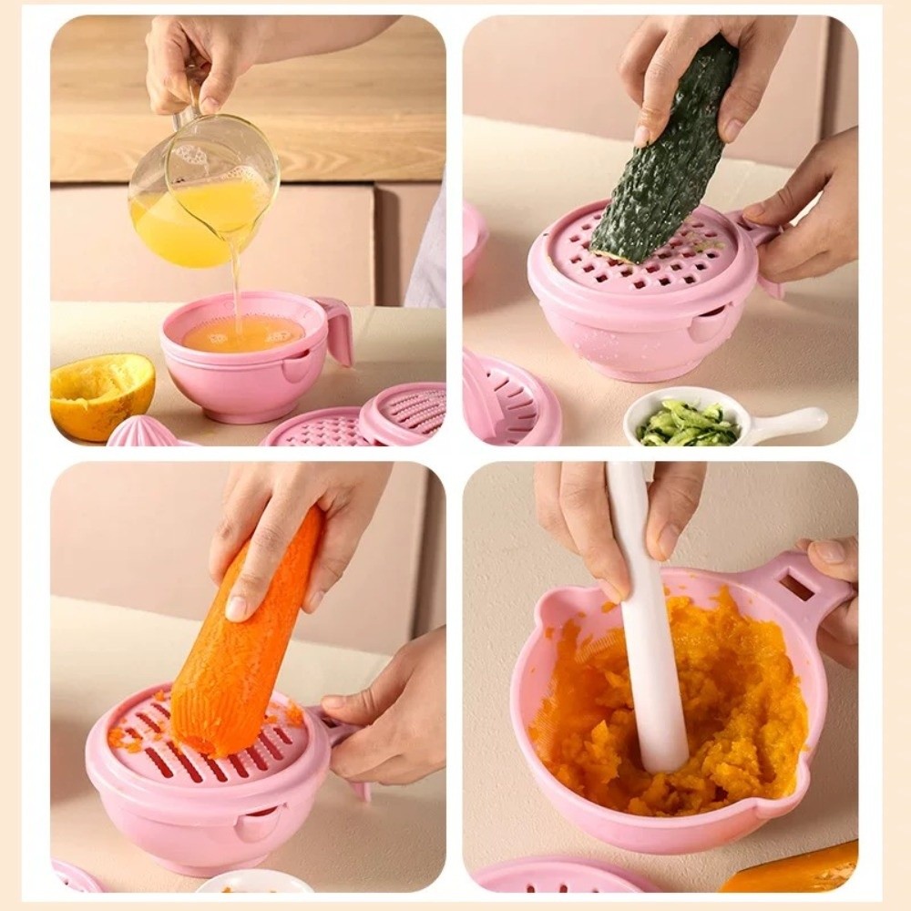 Solid color Baby Food Grinding - Puree Baby Food avaliação e preço