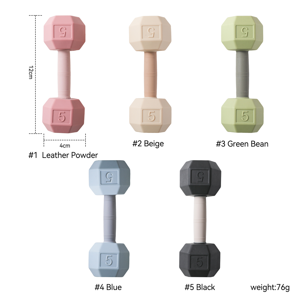 Baby Silicone Dumbbell Teether - Baby Food Teether avaliação e preço