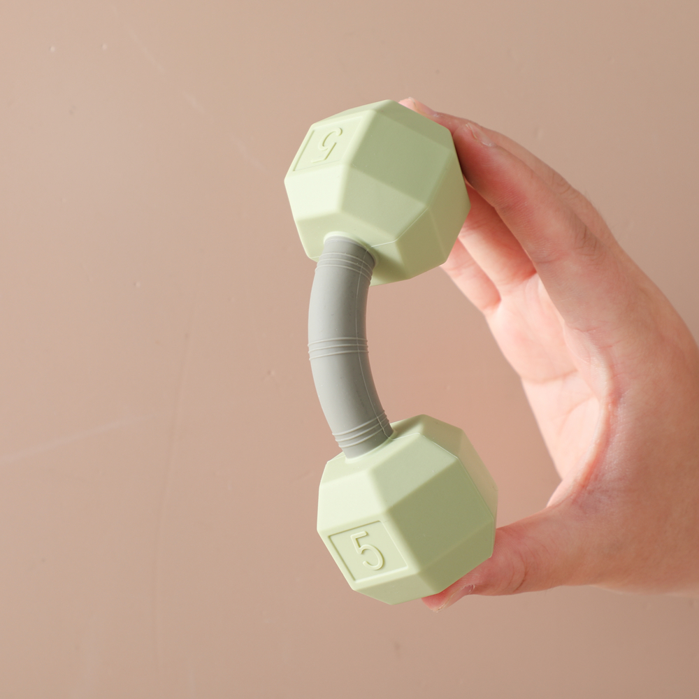 Baby Silicone Dumbbell Teether - Baby Food Teether avaliação e preço