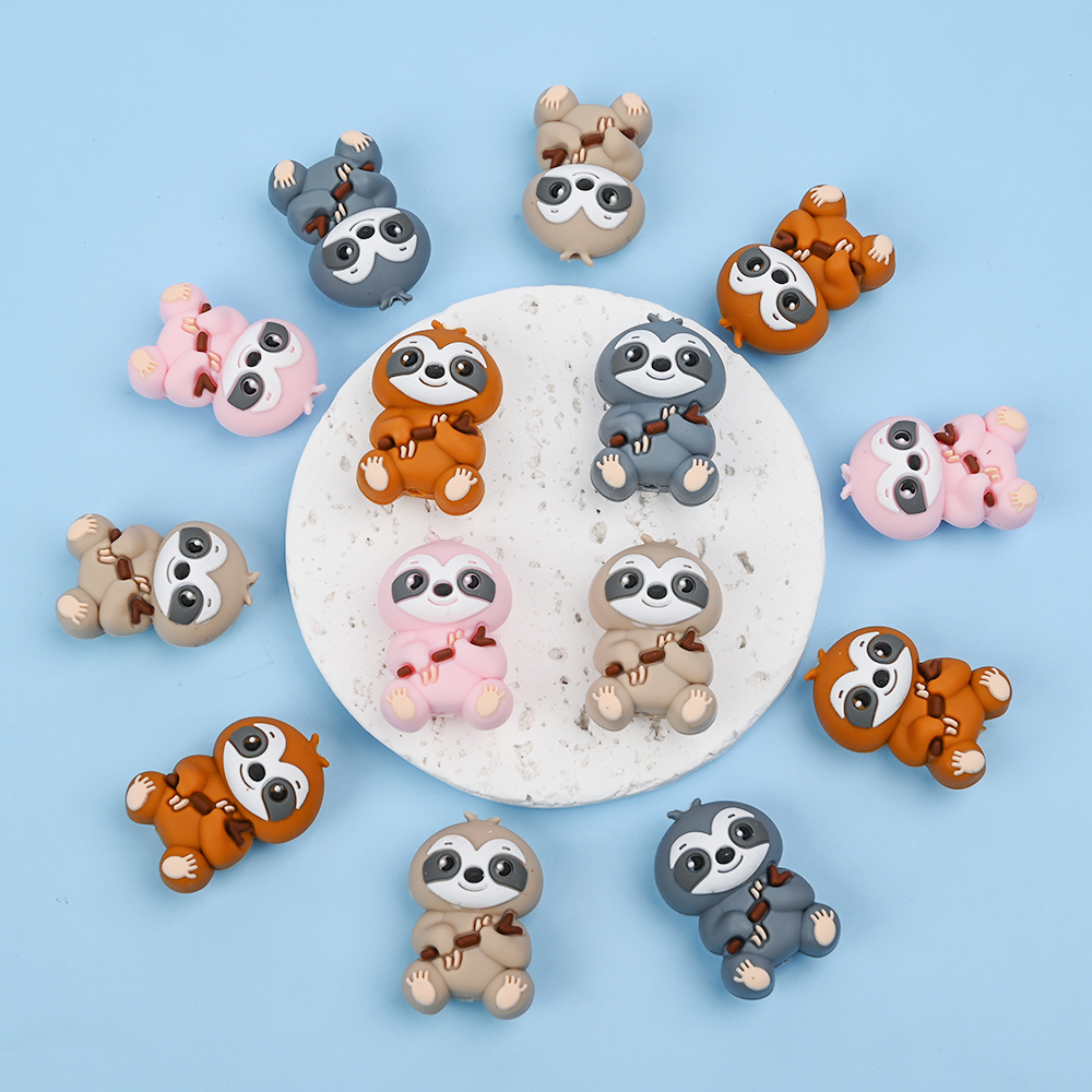 4Pcs Food Grade Animal Silicon - Baby Food Game avaliação e preço