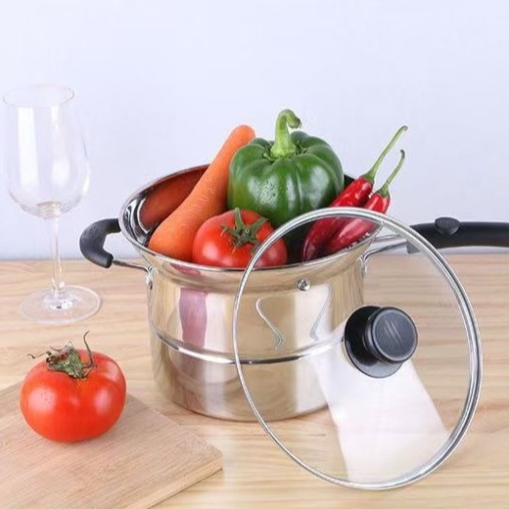 4pcs Stainless Steel Fryer Pot - Baby Food Strainer avaliação e preço