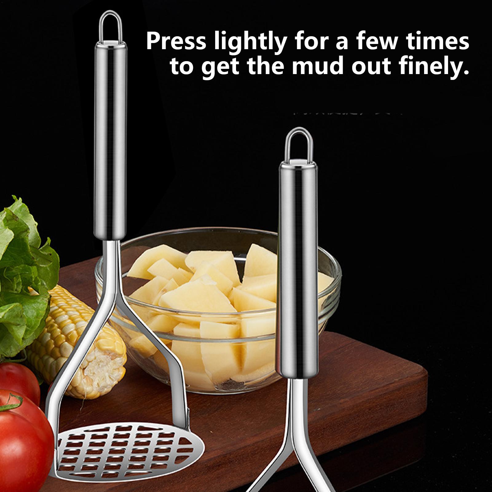 Stainless Steel Potato Masher  - Baby Food Grater avaliação e preço