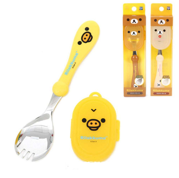 Rilakkuma Spoon Fork Integrate - Baby Food Toy avaliação e preço