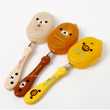 Rilakkuma Spoon Fork Integrate - Baby Food Toy avaliação e preço