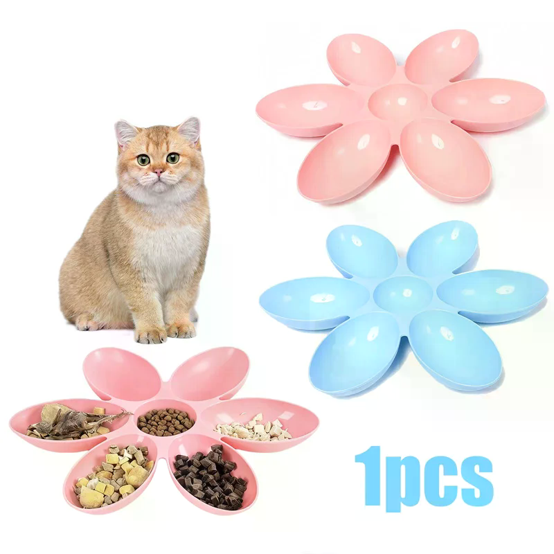 New Cat Bowl Multi Cat Petal B - Baby Food Dogs avaliação e preço