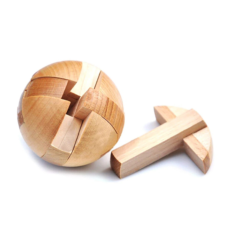 Wooden Puzzle Magic Ball Brain - Baby Food Game avaliação e preço