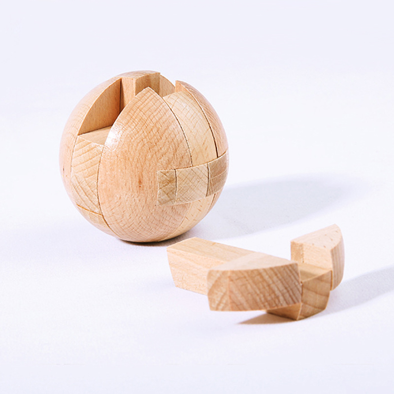 Wooden Puzzle Magic Ball Brain - Baby Food Game avaliação e preço