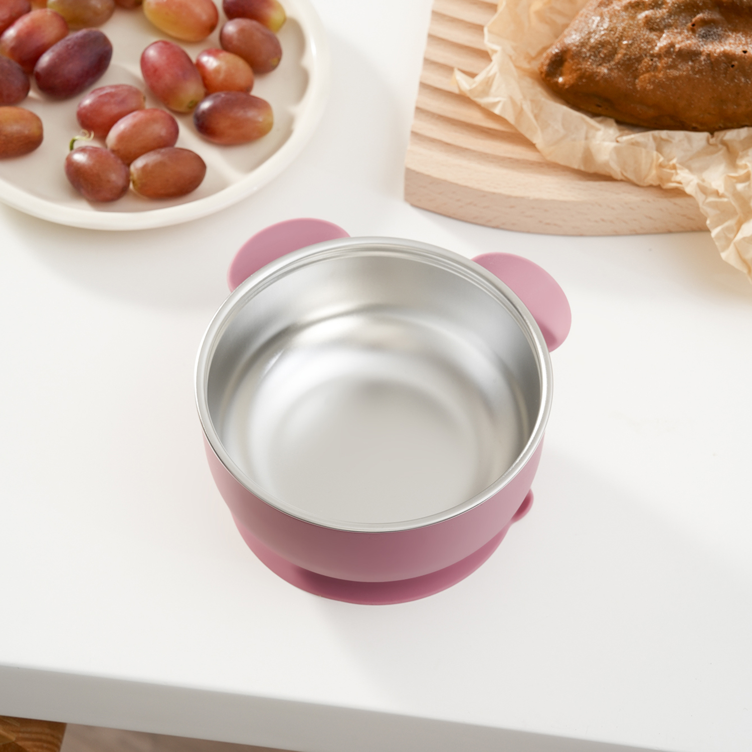 1PC Removable Silicone Stainle - Baby Food Grater avaliação e preço