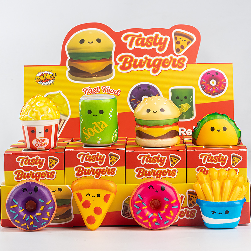 Soft Squishy Slow Rising Food  - Baby Food Toy avaliação e preço
